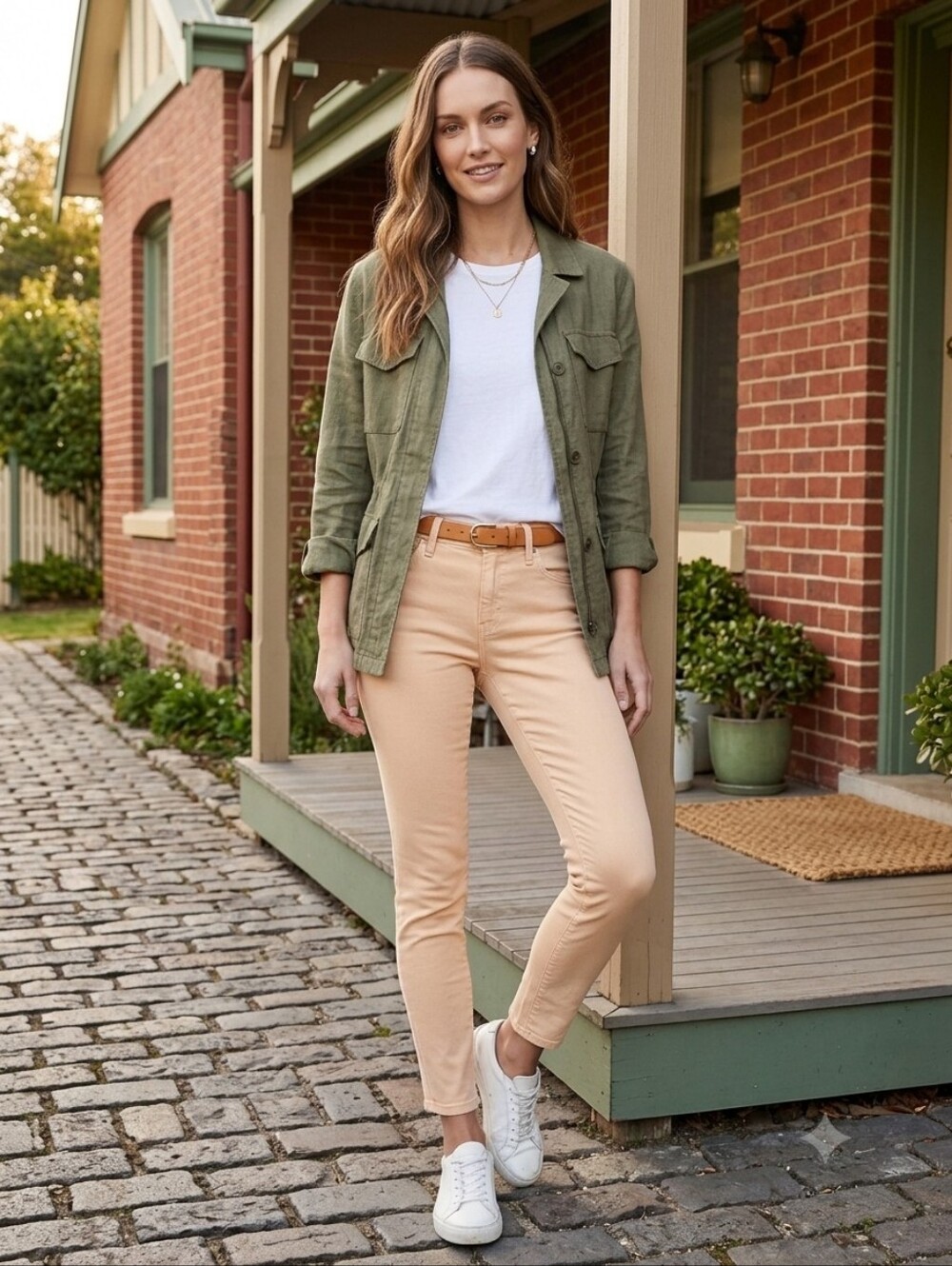 AG Adriano Goldschmied The Legging Ankle Super Skinny Pants Pastel Peach 27